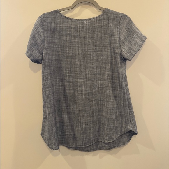 Van Heusen Blue Patterned Office Shirt Sleeve Shirt! - Picture 4 of 5